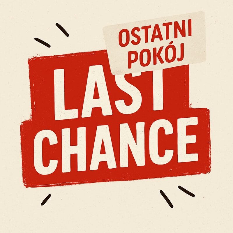 Ostatni pokój w promocji last minute – zarezerwuj hotel bez prowizji